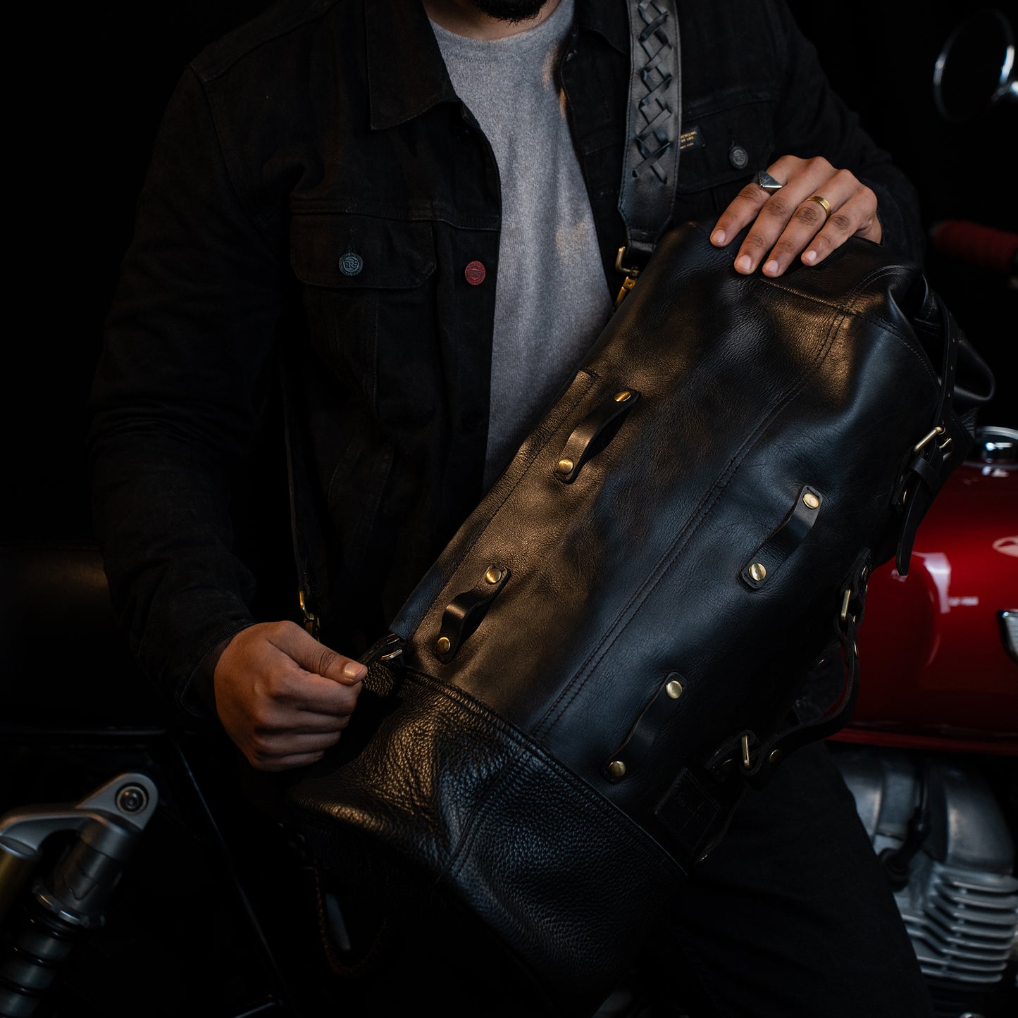 Black, Adventure Duffel Bag