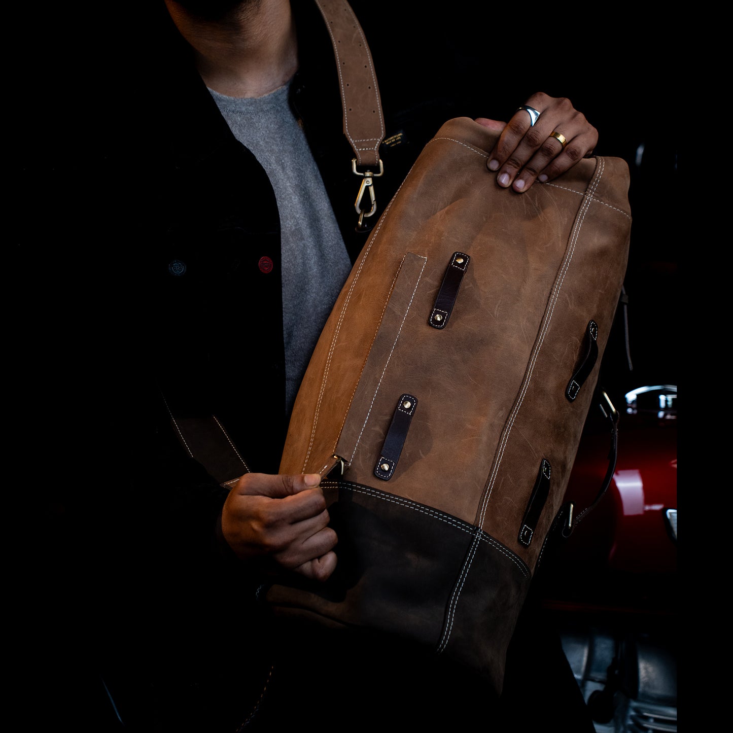 Tobacco , Adventure Duffel Bag