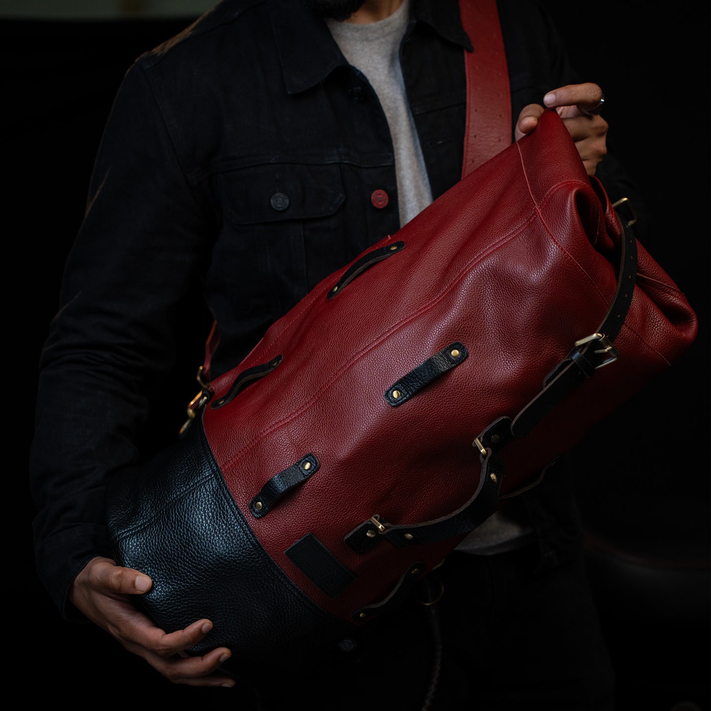 Red, Adventure Duffel Bag