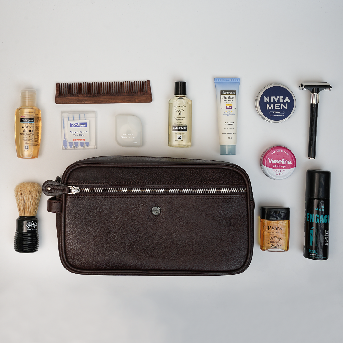 The Ascot Single Zipped Men's Case