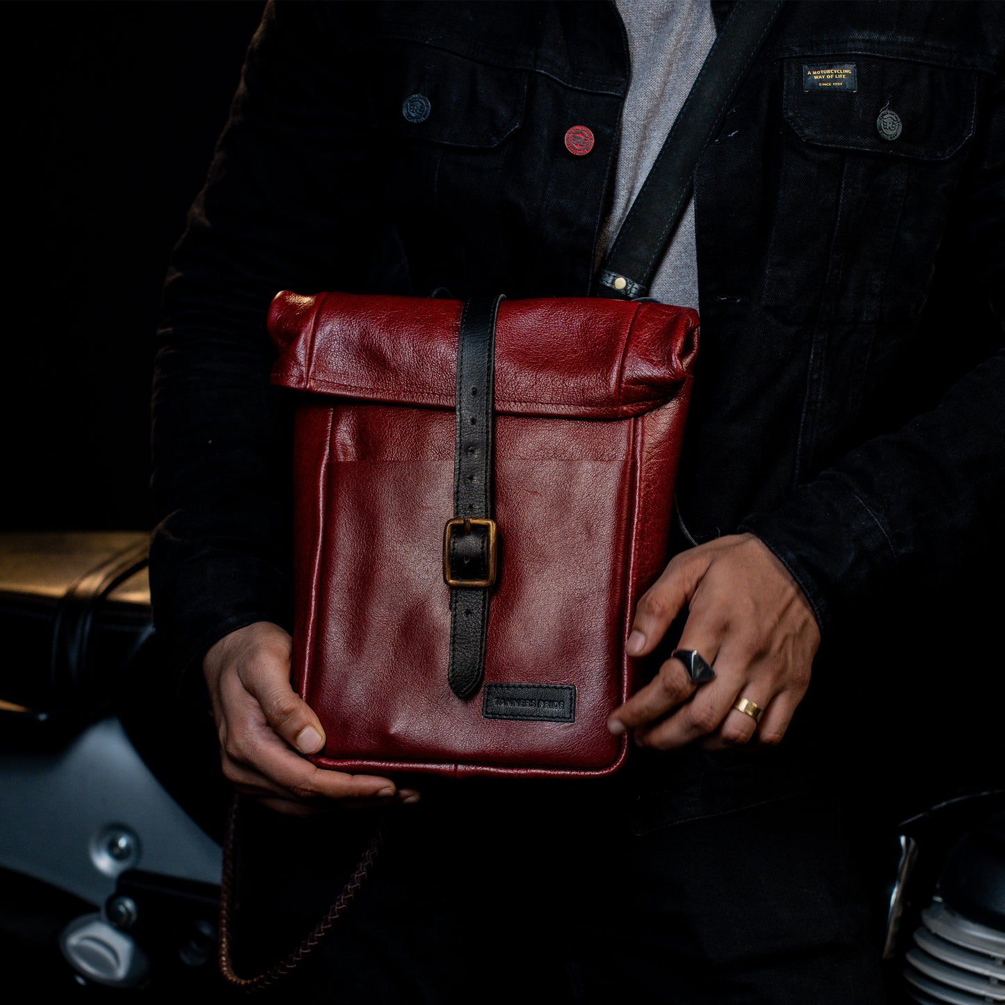 Leather Mini Pannier
