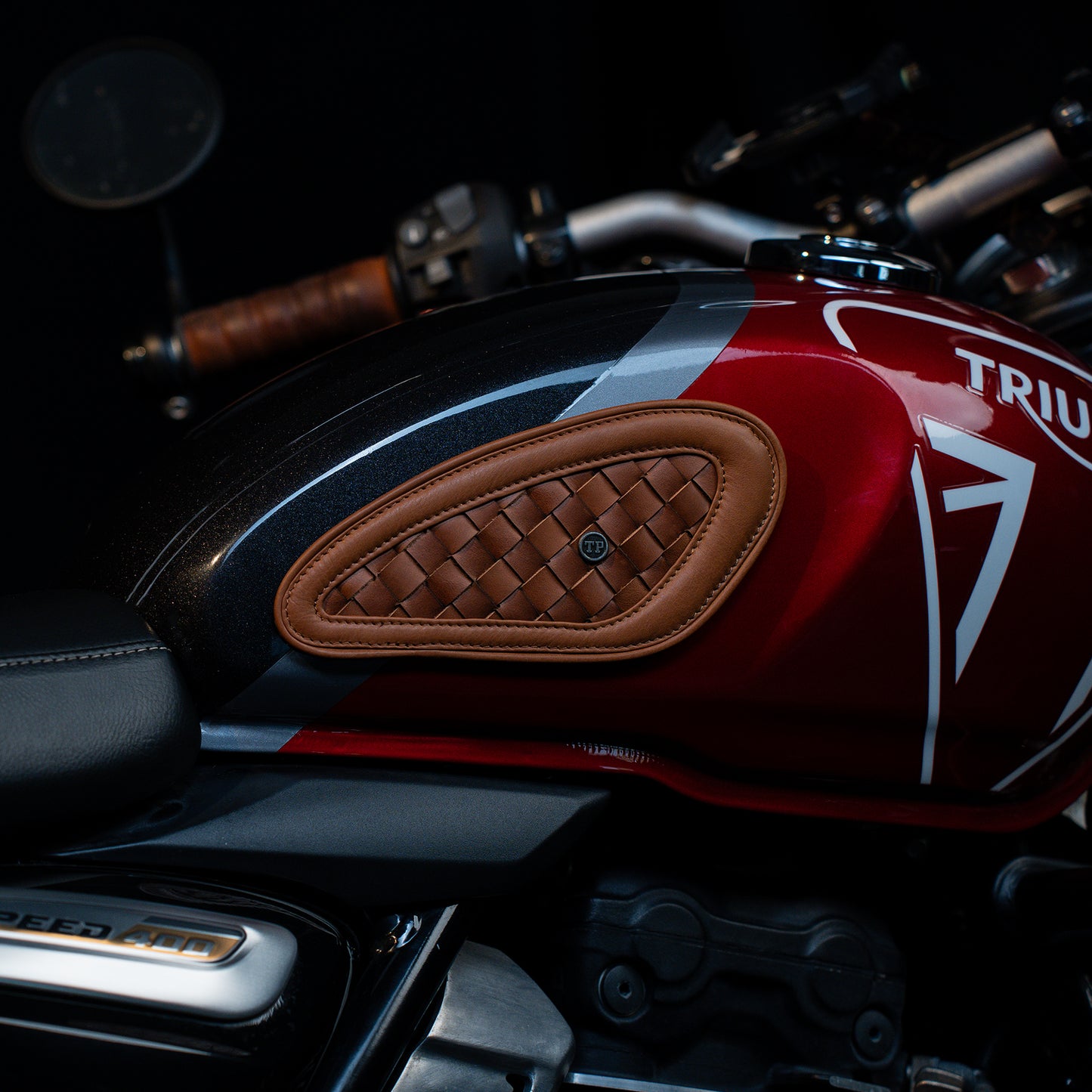 Handweaved Tankpads (Triumph)