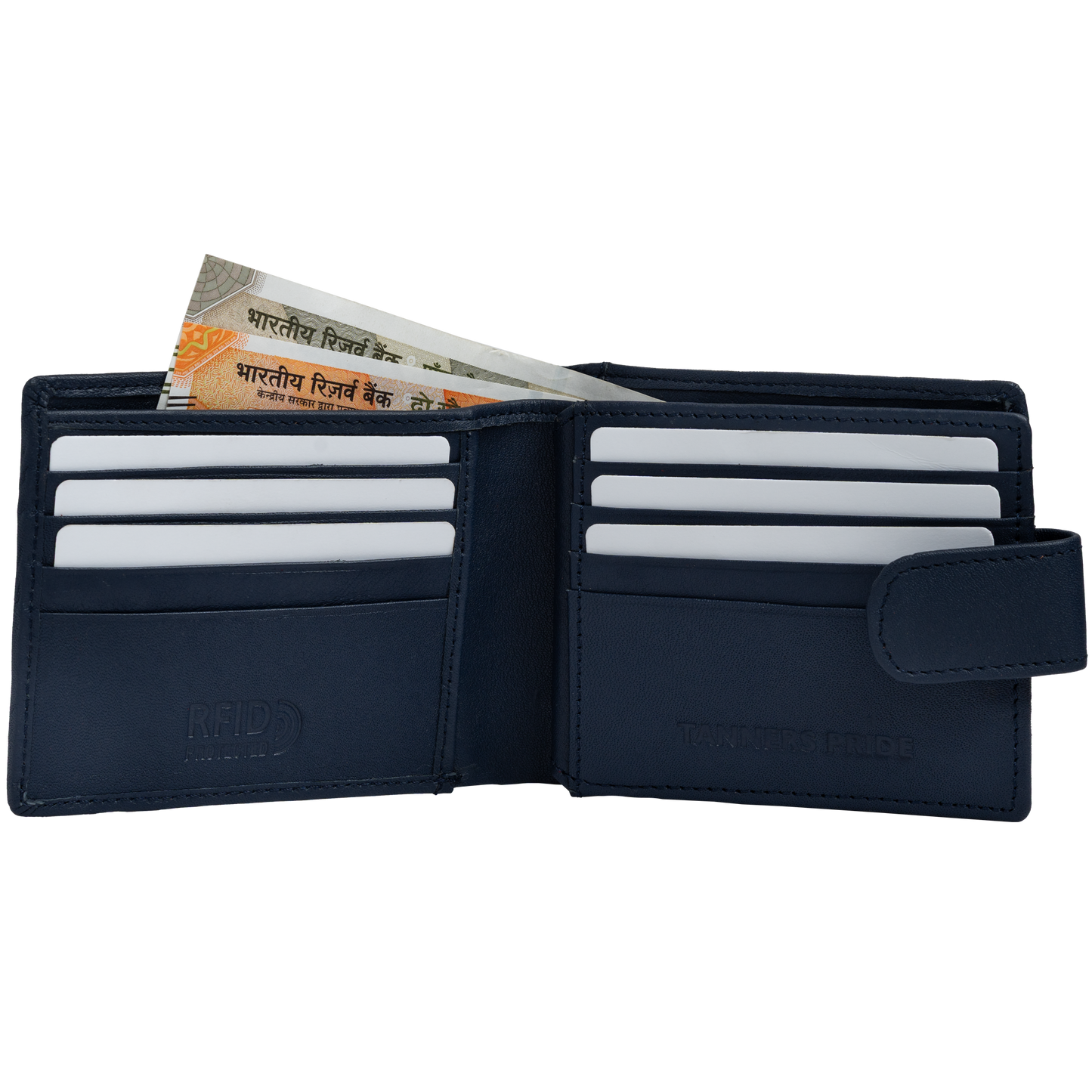 Tyrel Bi- fold zippered wallet ( RFID Protected)