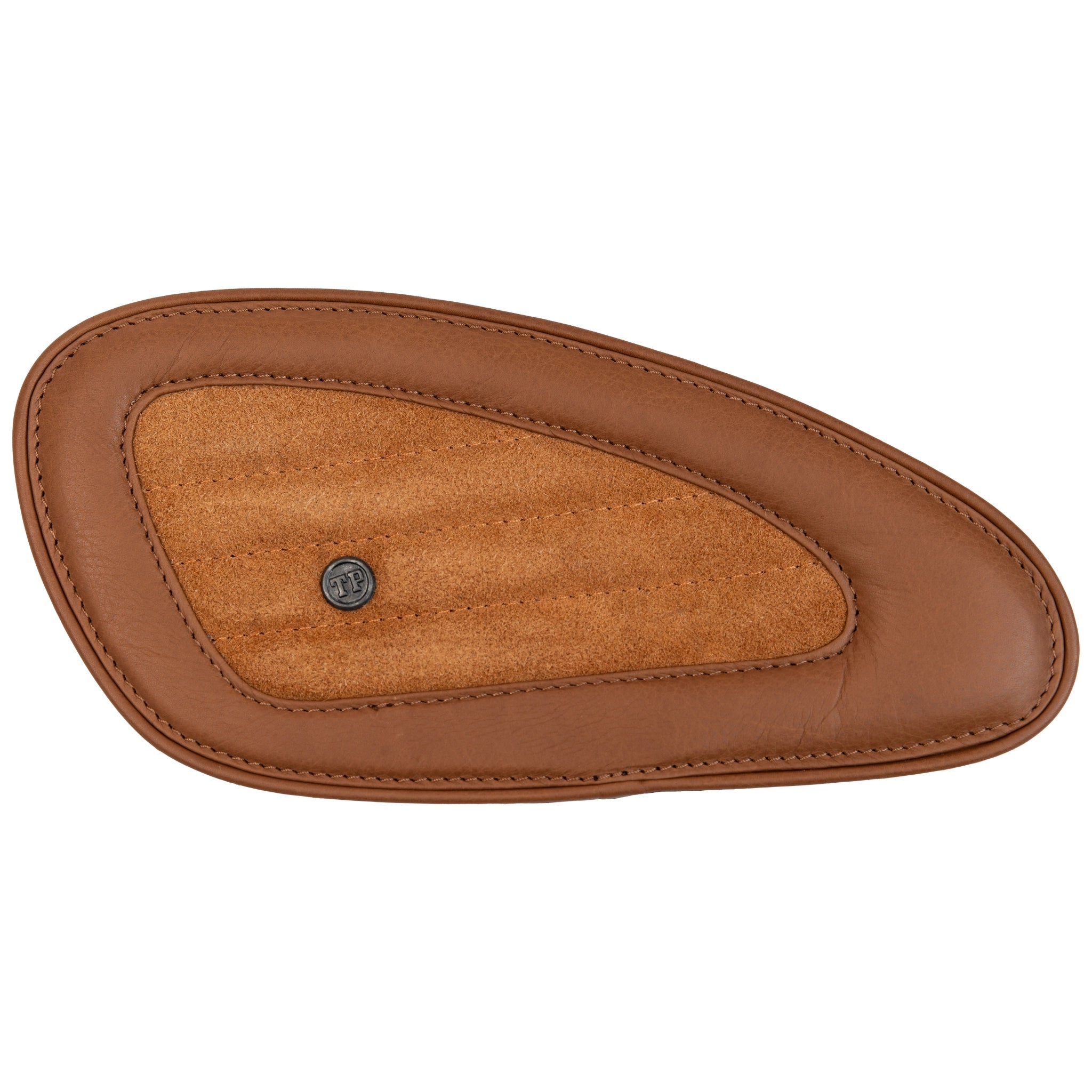 Suede Leather Tank Pad for Royal Enfield Interceptor 650 | Tanners Pride