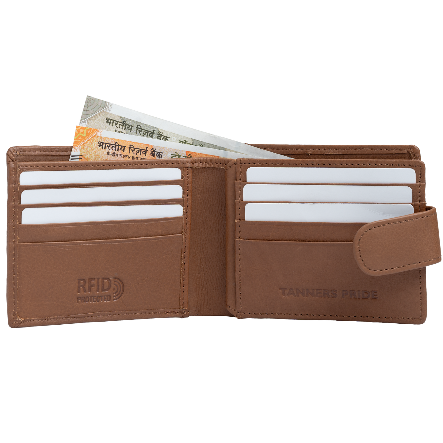 Tyrel Bi- fold zippered wallet ( RFID Protected)