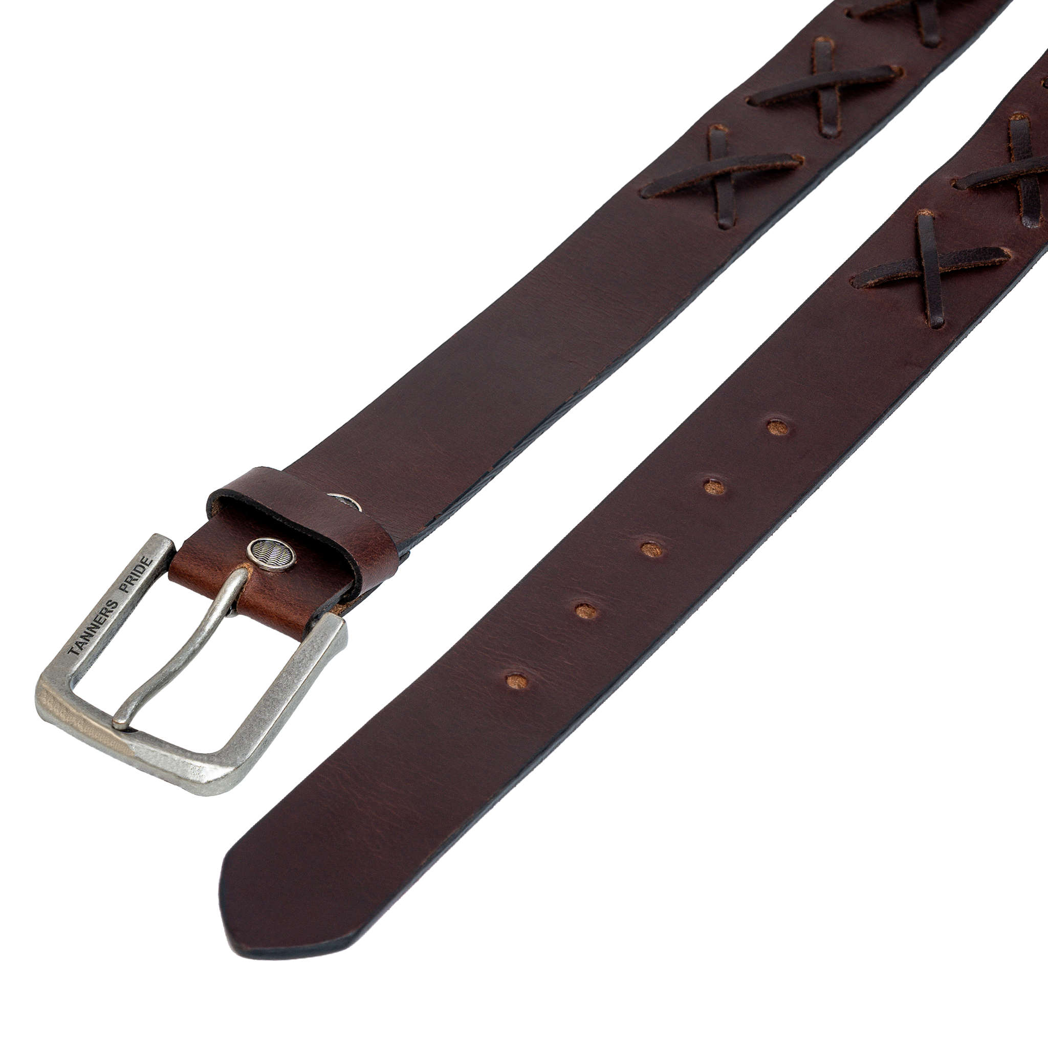 Cross Hand Weaved Casual Belts