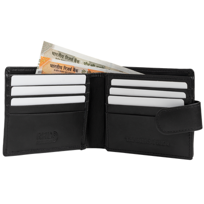Tyrel Bi- fold zippered wallet ( RFID Protected)
