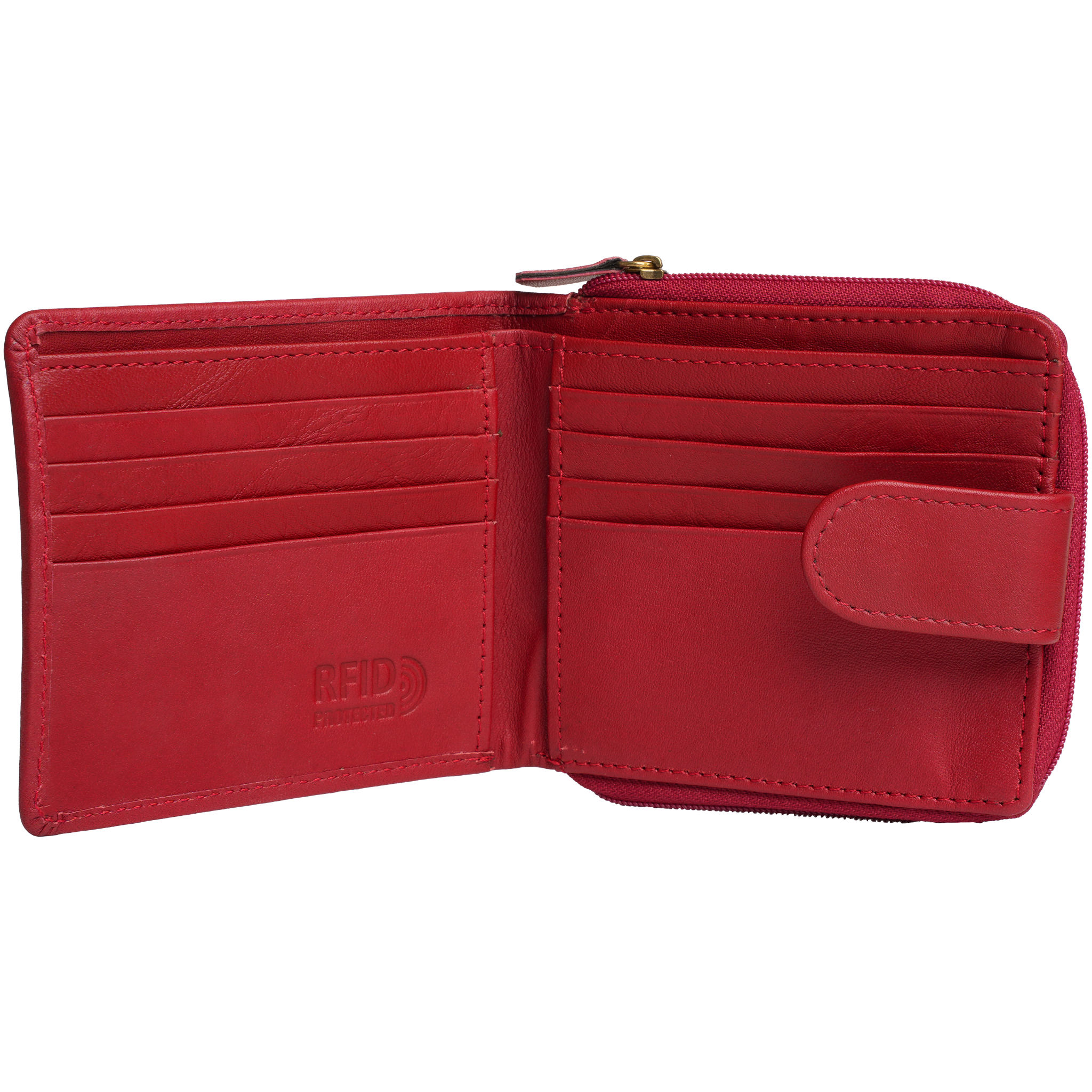 Tyrel Bi- fold zippered wallet ( RFID Protected)