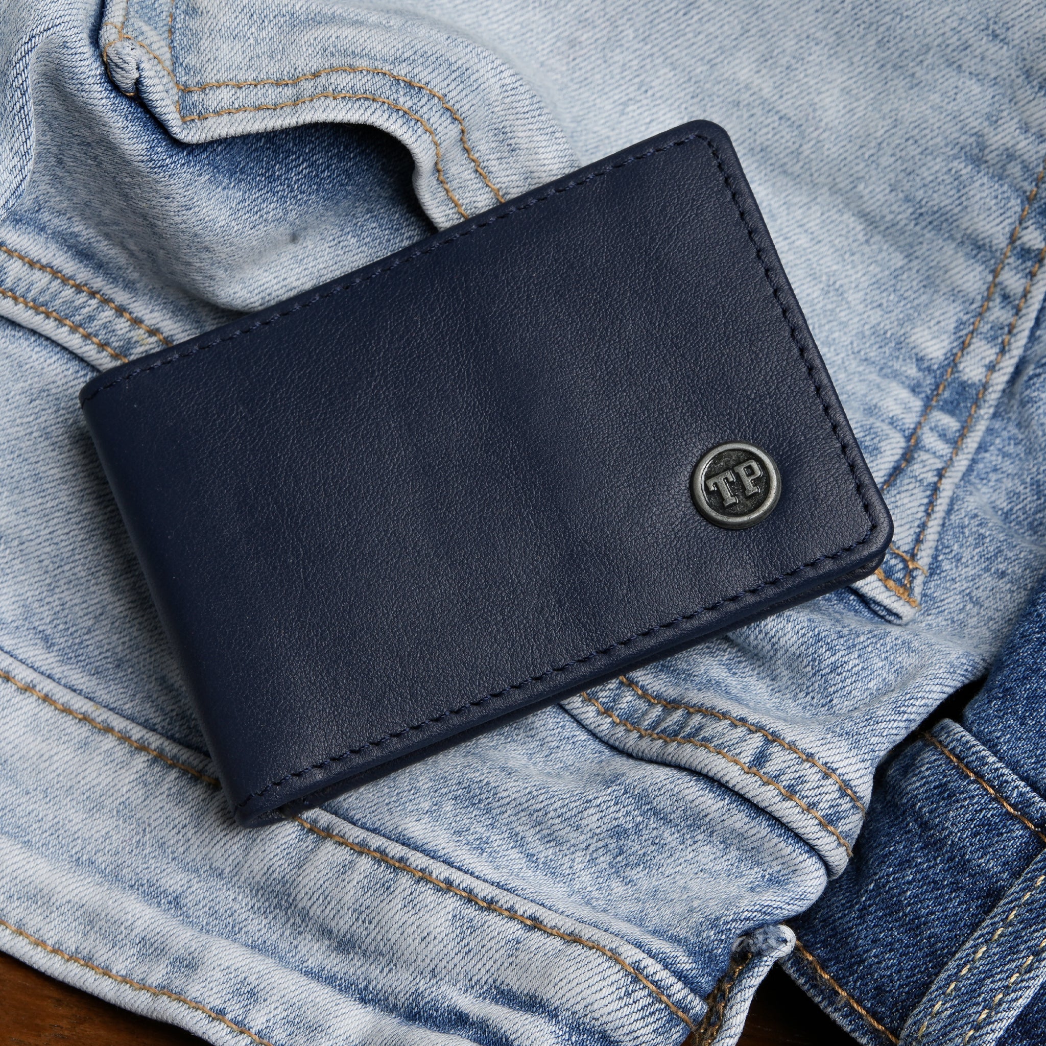 Peter magnetic card case wallet