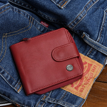Tyrel Bi- fold zippered wallet ( RFID Protected)