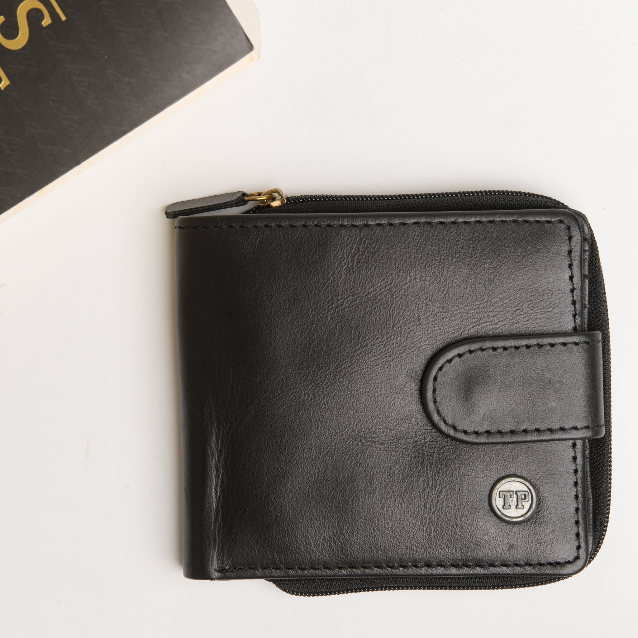 Tyrel Bi- fold zippered wallet ( RFID Protected)