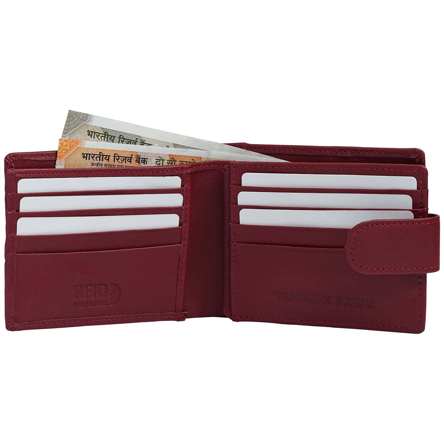 Tyrel Bi- fold zippered wallet ( RFID Protected)
