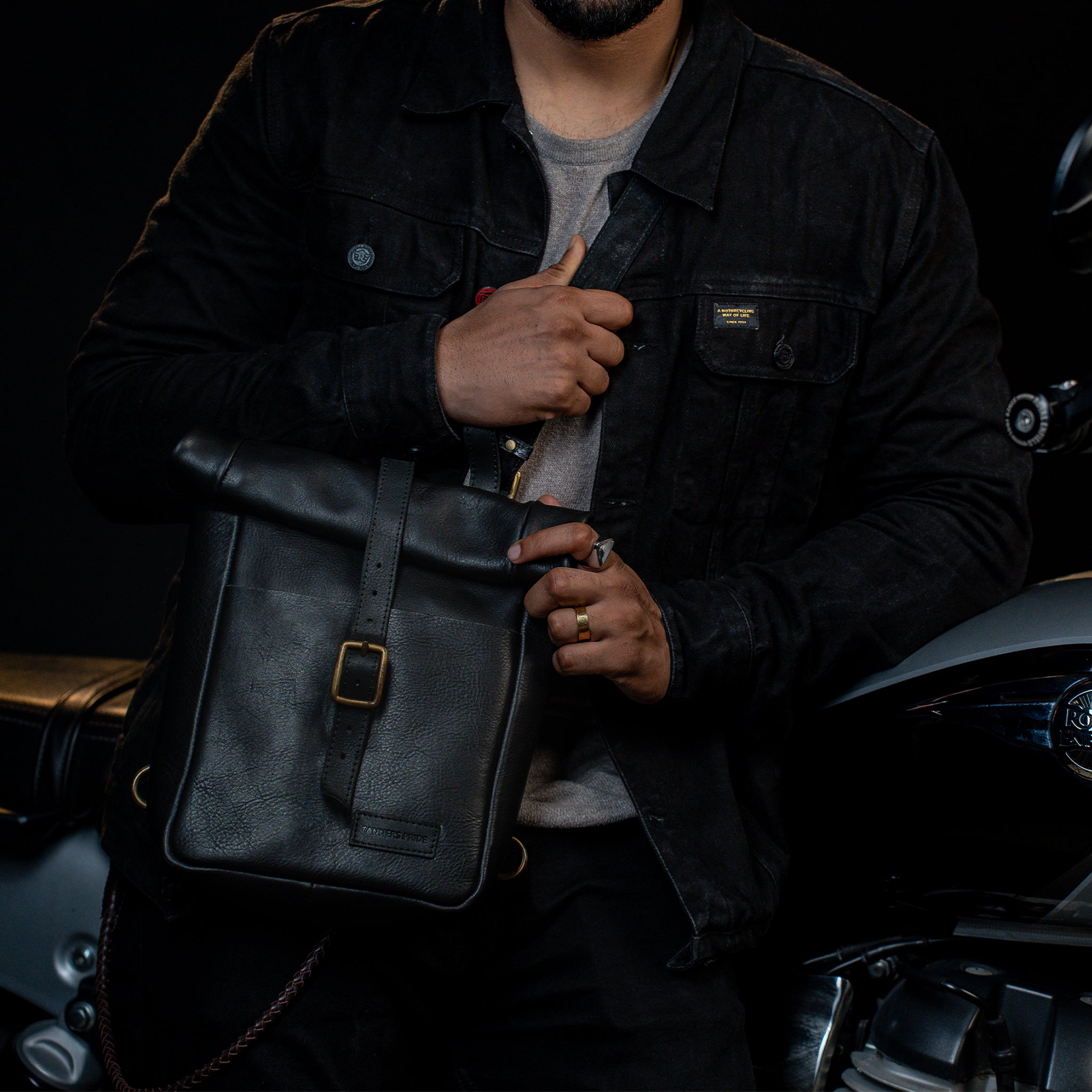 Leather Mini Pannier