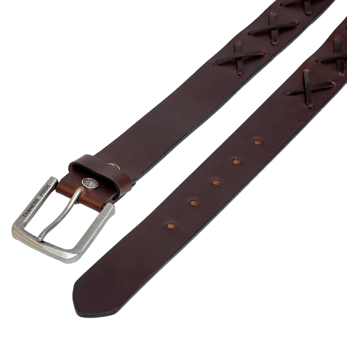 Cross Hand Weaved Casual Belts - Tanners Pride (V.C. Exports)
