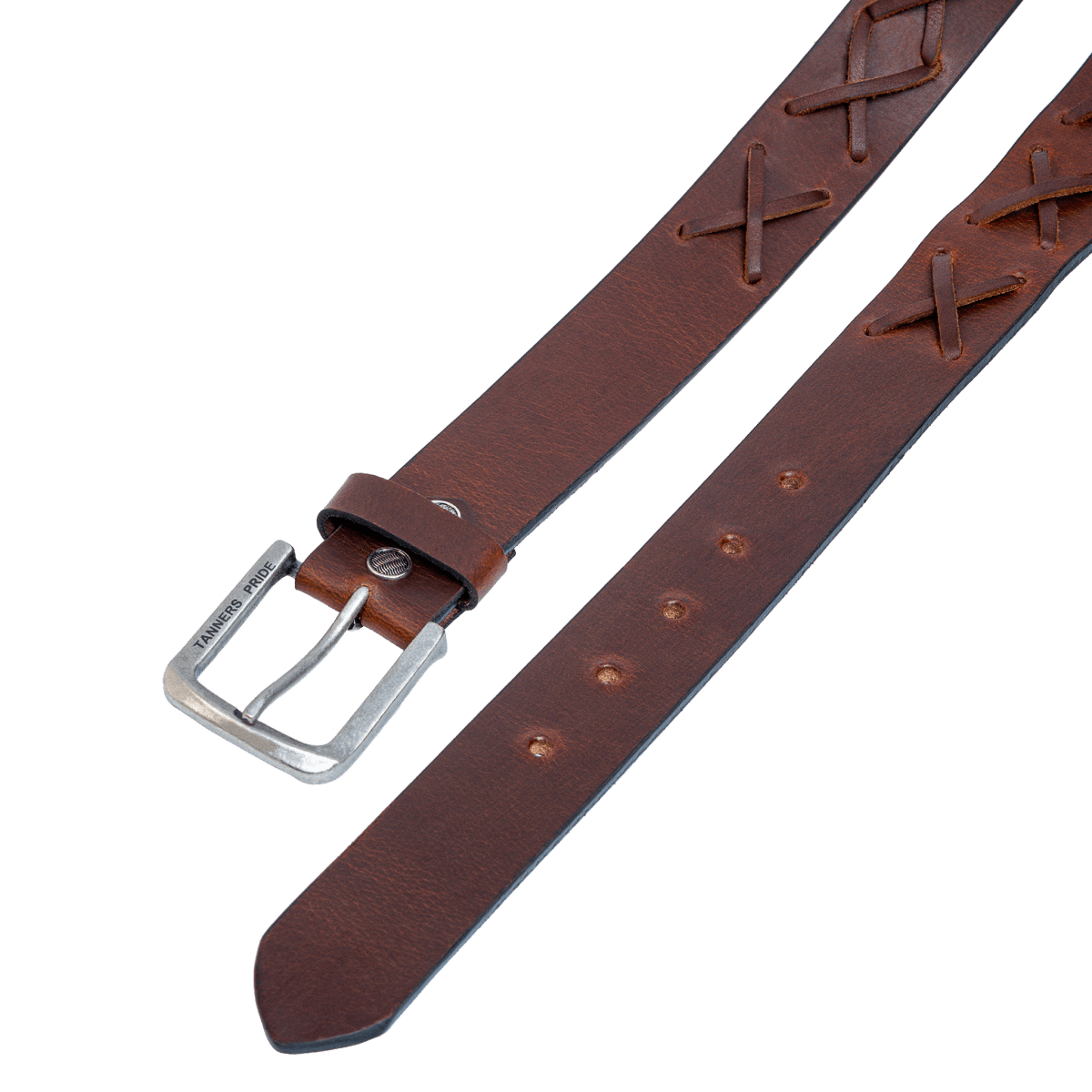 Cross Hand Weaved Casual Belts - Tanners Pride (V.C. Exports)