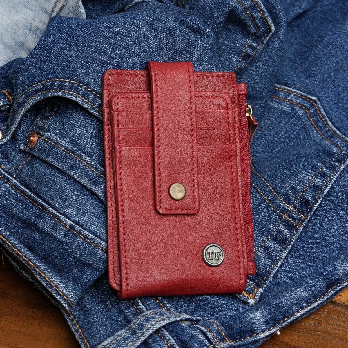 Eugene card case - Tanners Pride (V.C. Exports)