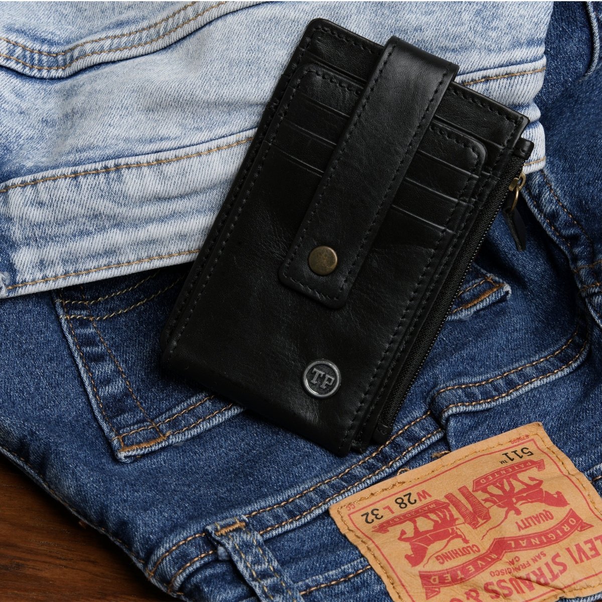 Eugene card case - Tanners Pride (V.C. Exports)