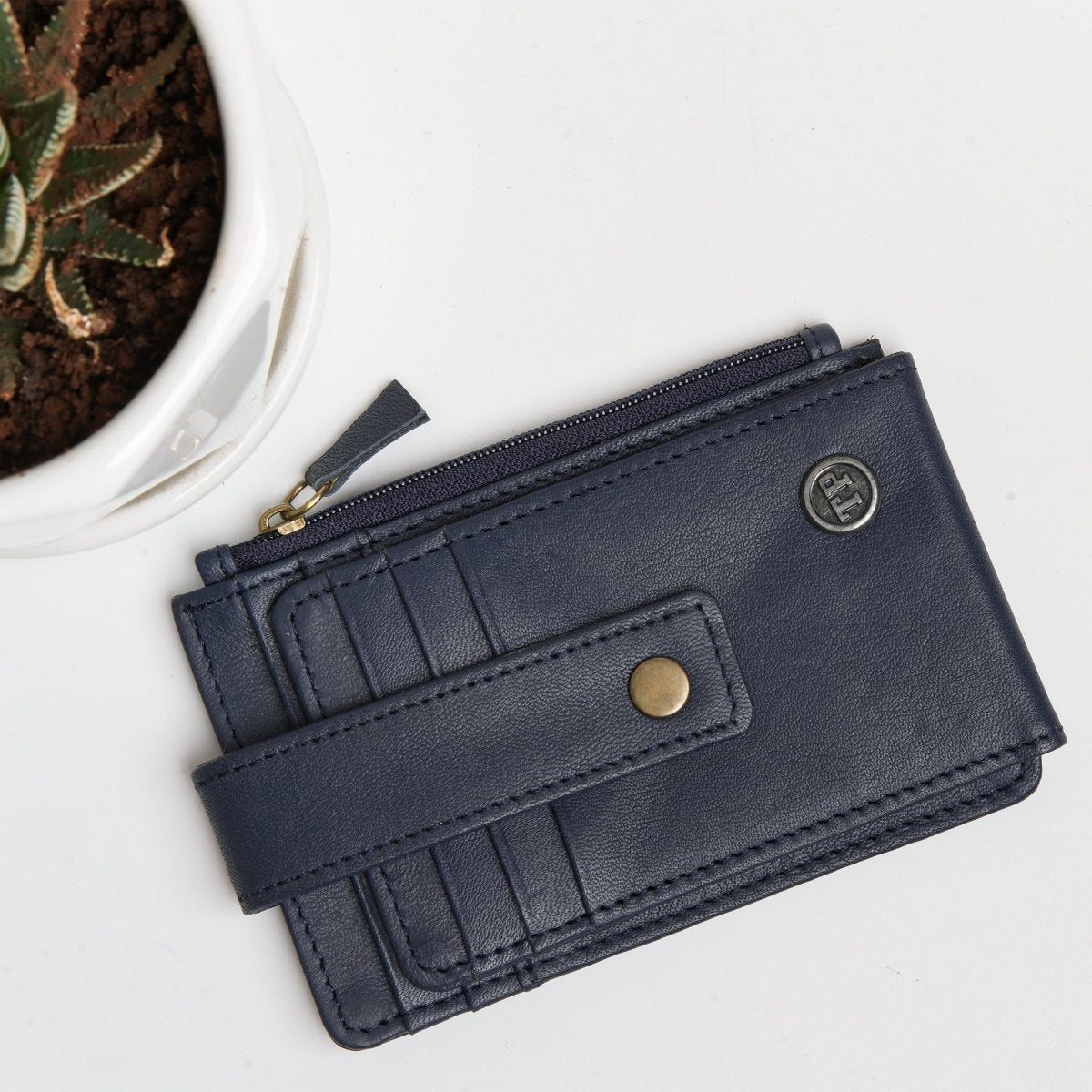 Eugene card case - Tanners Pride (V.C. Exports)
