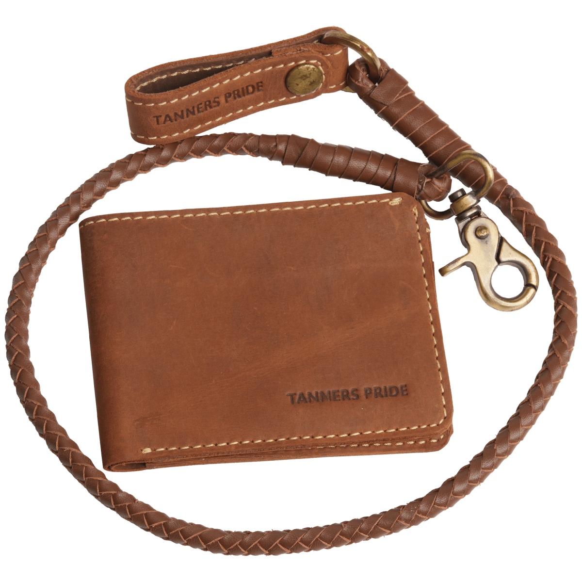 Hunter Biker's Wallet - Tanners Pride (V.C. Exports)