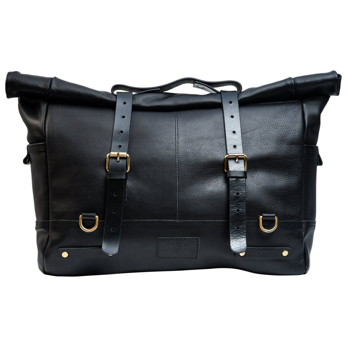 Leather Biking Large Pannier - Tanners Pride (V.C. Exports)