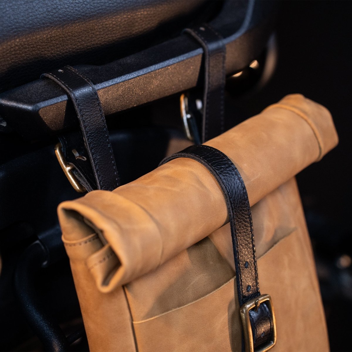 Leather Mini Pannier - Tanners Pride (V.C. Exports)