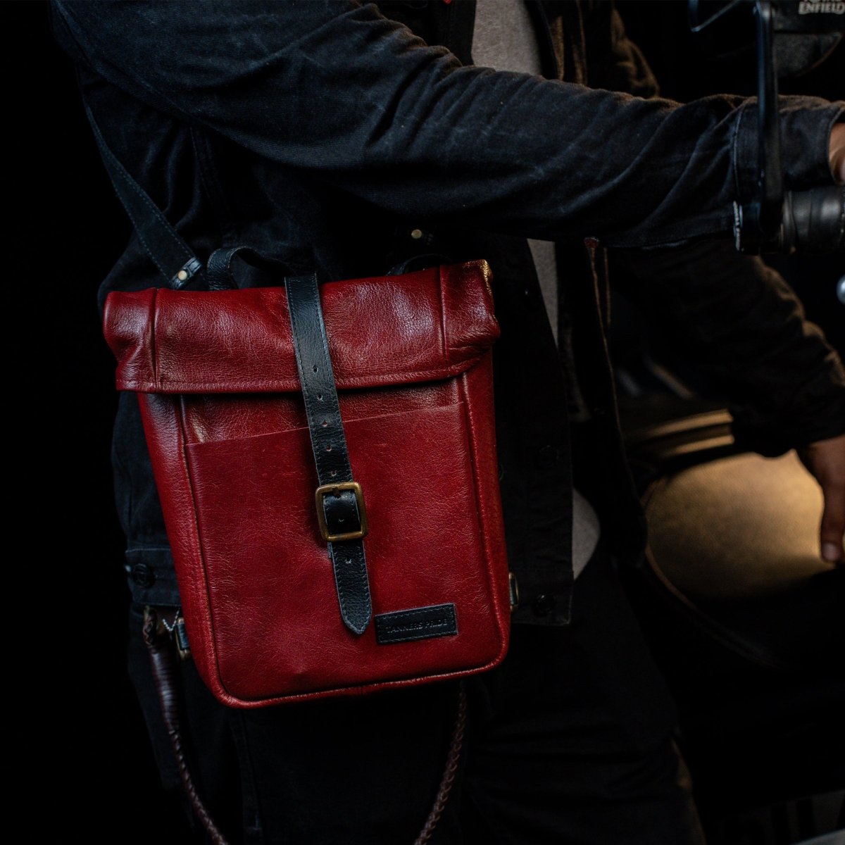 Leather Mini Pannier - Tanners Pride (V.C. Exports)