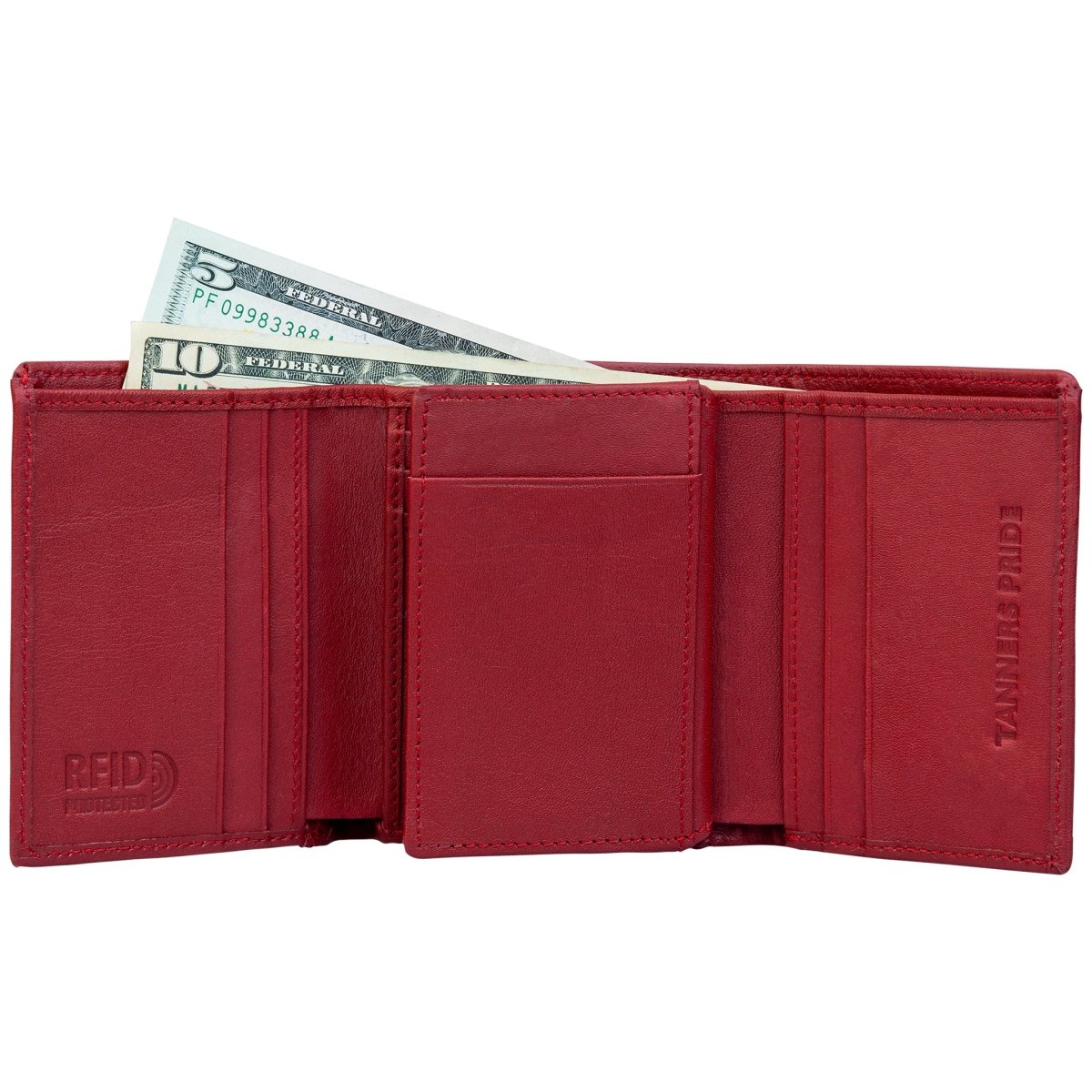 Macon Leather Wallet (RFID Protected) - Tanners Pride (V.C. Exports)