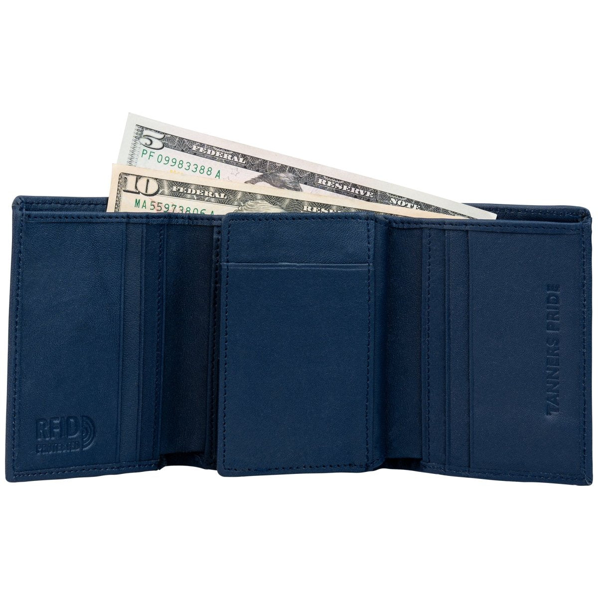 Macon Leather Wallet (RFID Protected) - Tanners Pride (V.C. Exports)