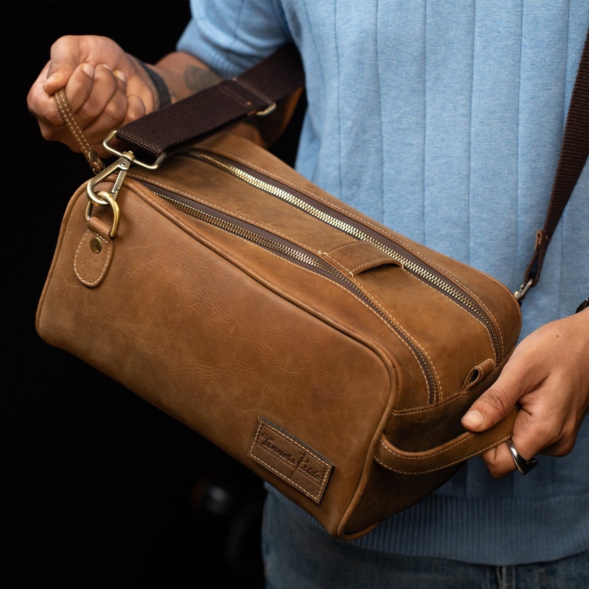 Magnetic Goliath Tank Bag - Tanners Pride (V.C. Exports)