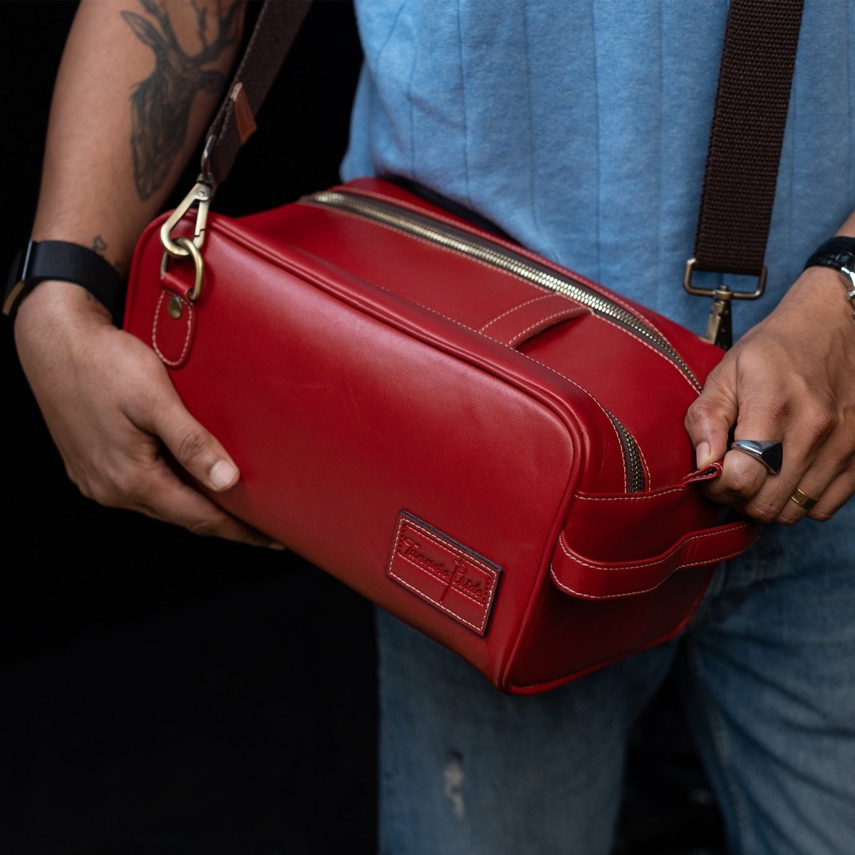 Magnetic Goliath Tank Bag - Tanners Pride (V.C. Exports)