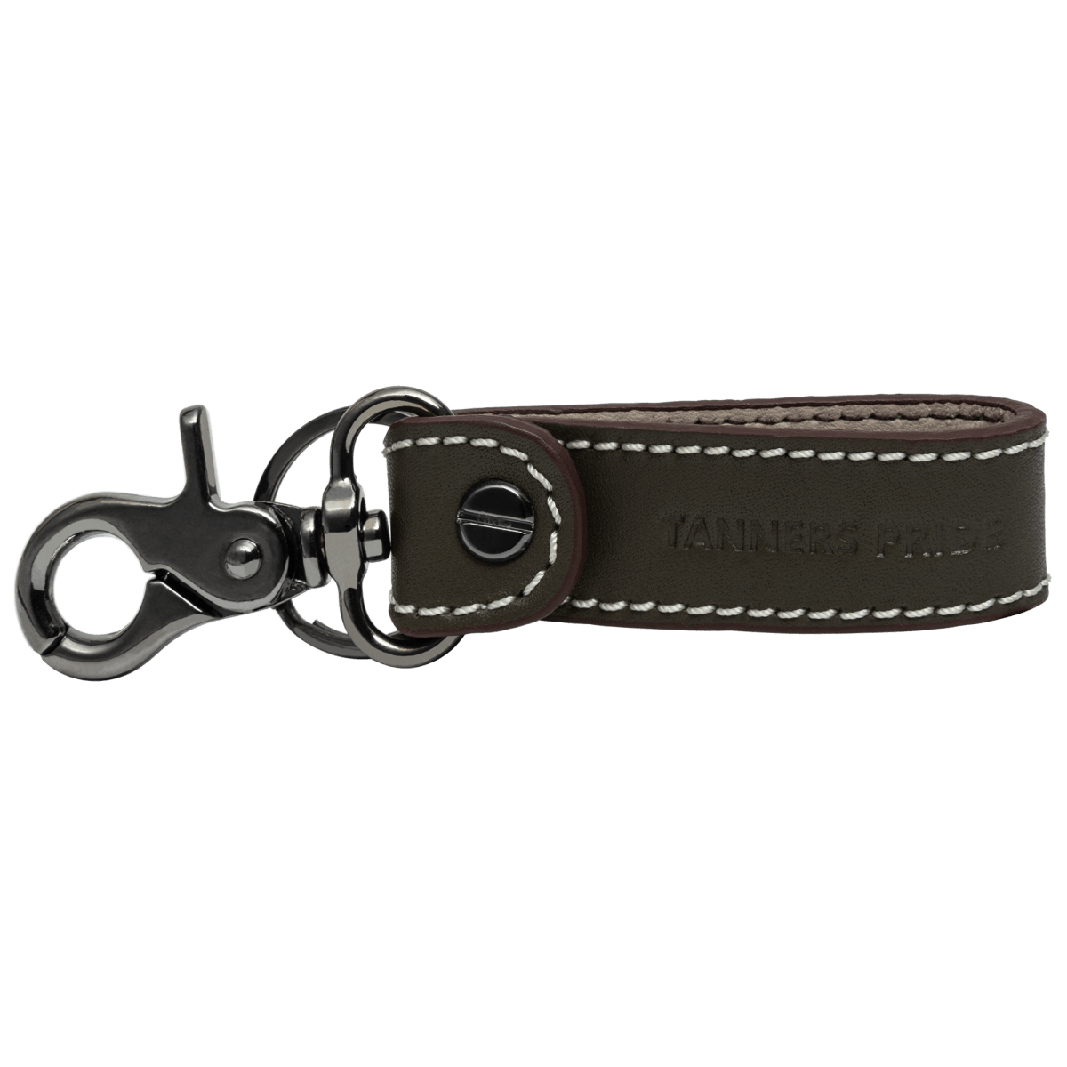 Outback Keychain - Gun Metal - Tanners Pride (V.C. Exports)