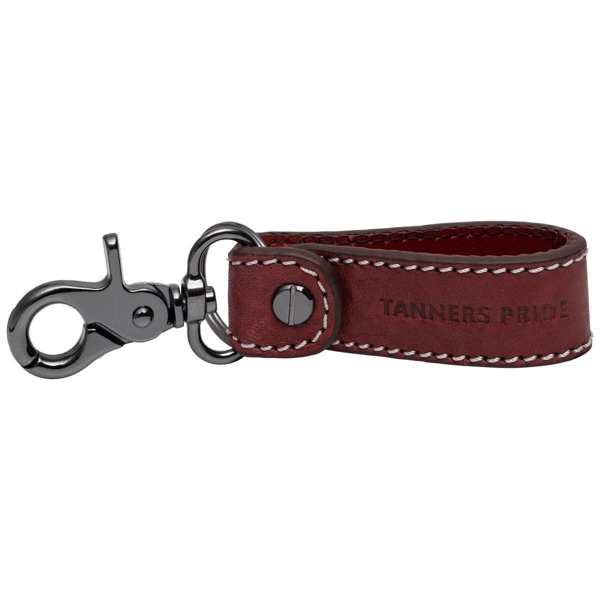 Outback Keychain - Gun Metal - Tanners Pride (V.C. Exports)