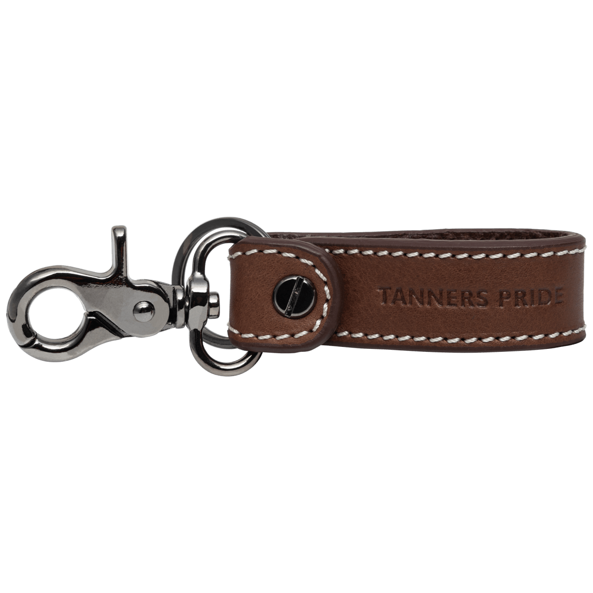 Outback Keychain - Gun Metal - Tanners Pride (V.C. Exports)