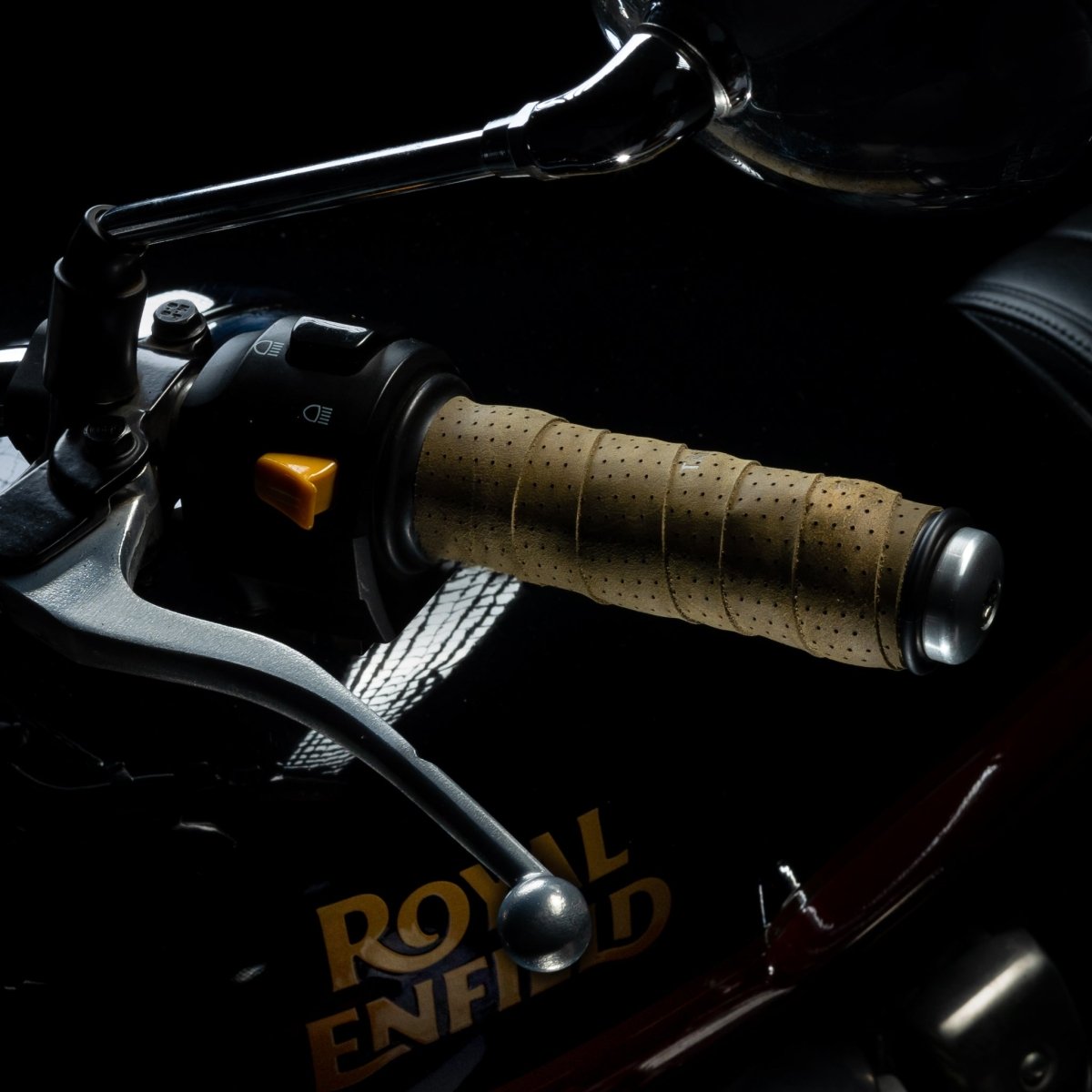 Perforated Handle Grips - Tanners Pride (V.C. Exports)