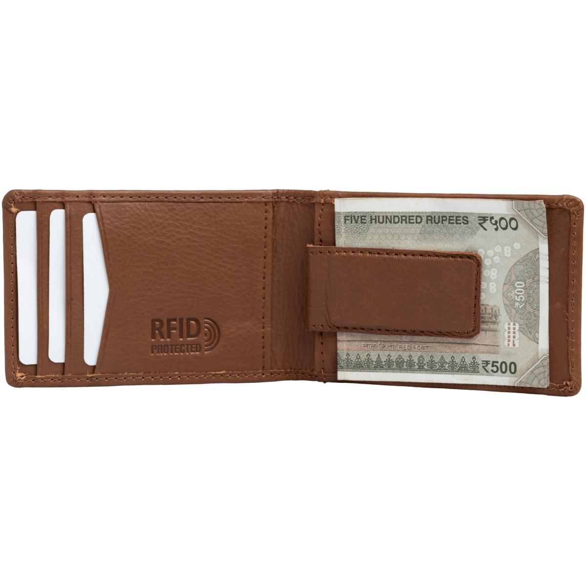Peter magnetic card case wallet - Tanners Pride (V.C. Exports)