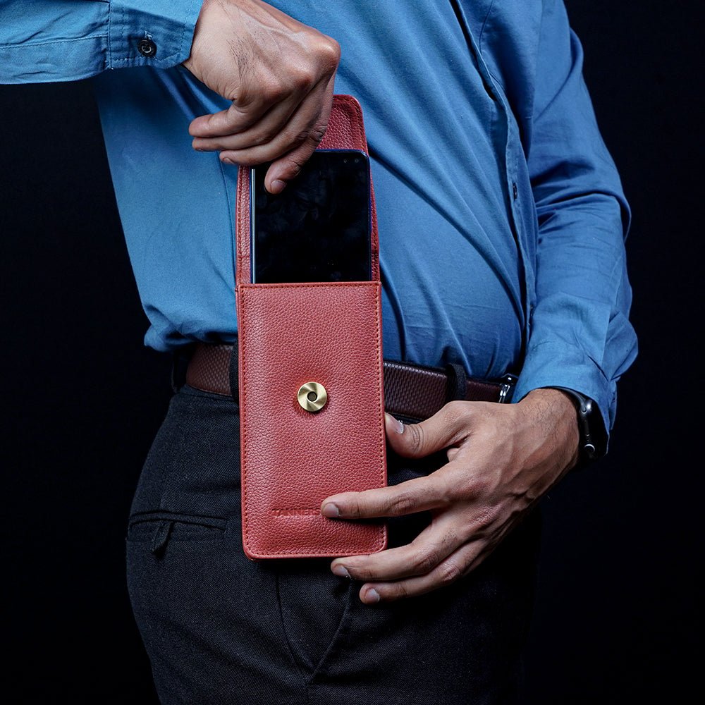Phone Case Belted - Tanners Pride (V.C. Exports)