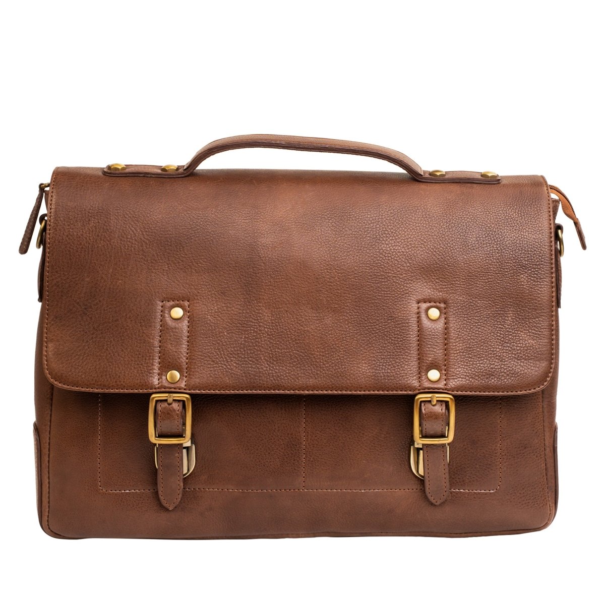 Protector Leather Laptop Bag - Tanners Pride (V.C. Exports)