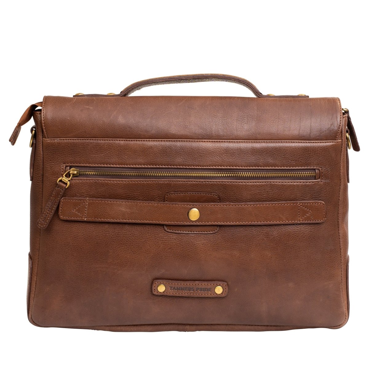 Protector Leather Laptop Bag - Tanners Pride (V.C. Exports)