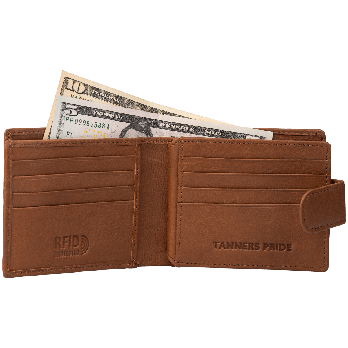 Ranch Bi-fold wallet - Tanners Pride (V.C. Exports)