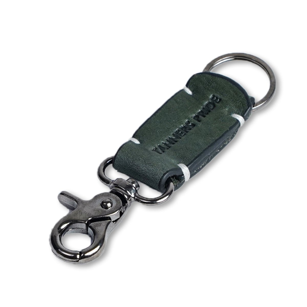 Rebel Keychain - Gun Metal - Tanners Pride (V.C. Exports)
