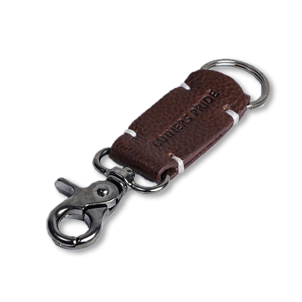 Rebel Keychain - Gun Metal - Tanners Pride (V.C. Exports)