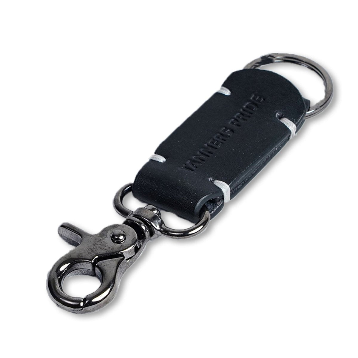Rebel Keychain - Gun Metal - Tanners Pride (V.C. Exports)