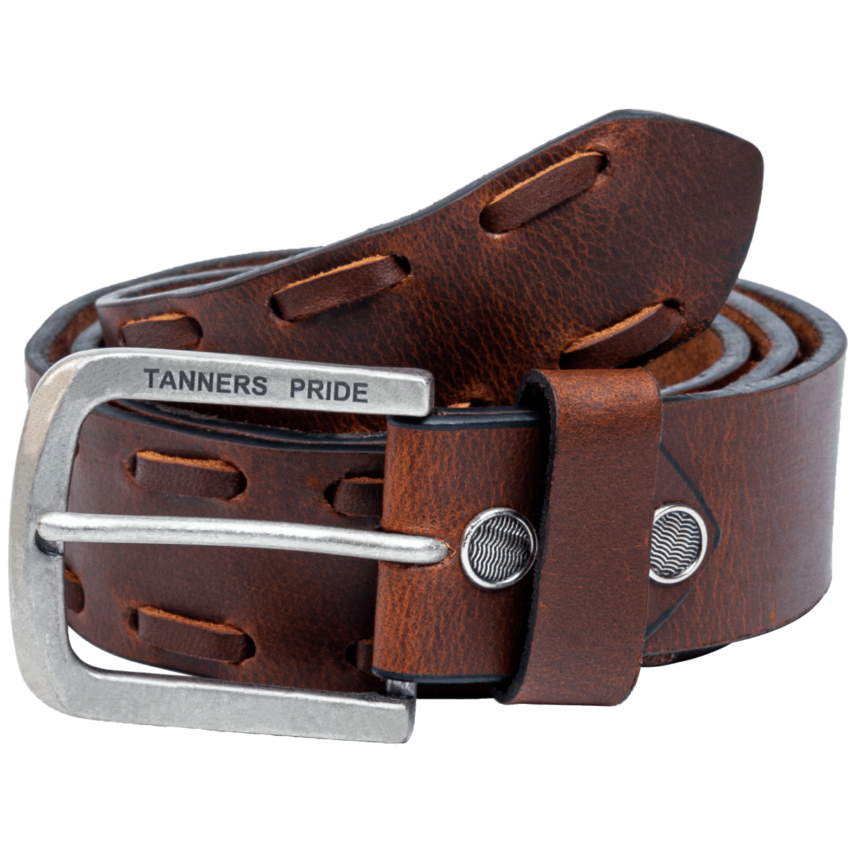 Straight Hand Weaved Casual Belt - Tanners Pride (V.C. Exports)