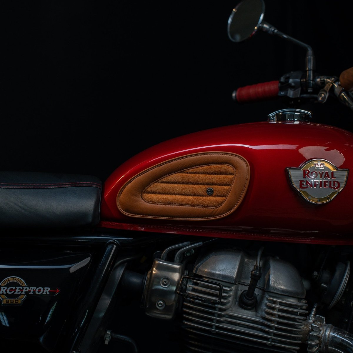 Swede Tankpads (Interceptor 650) - Tanners Pride (V.C. Exports)