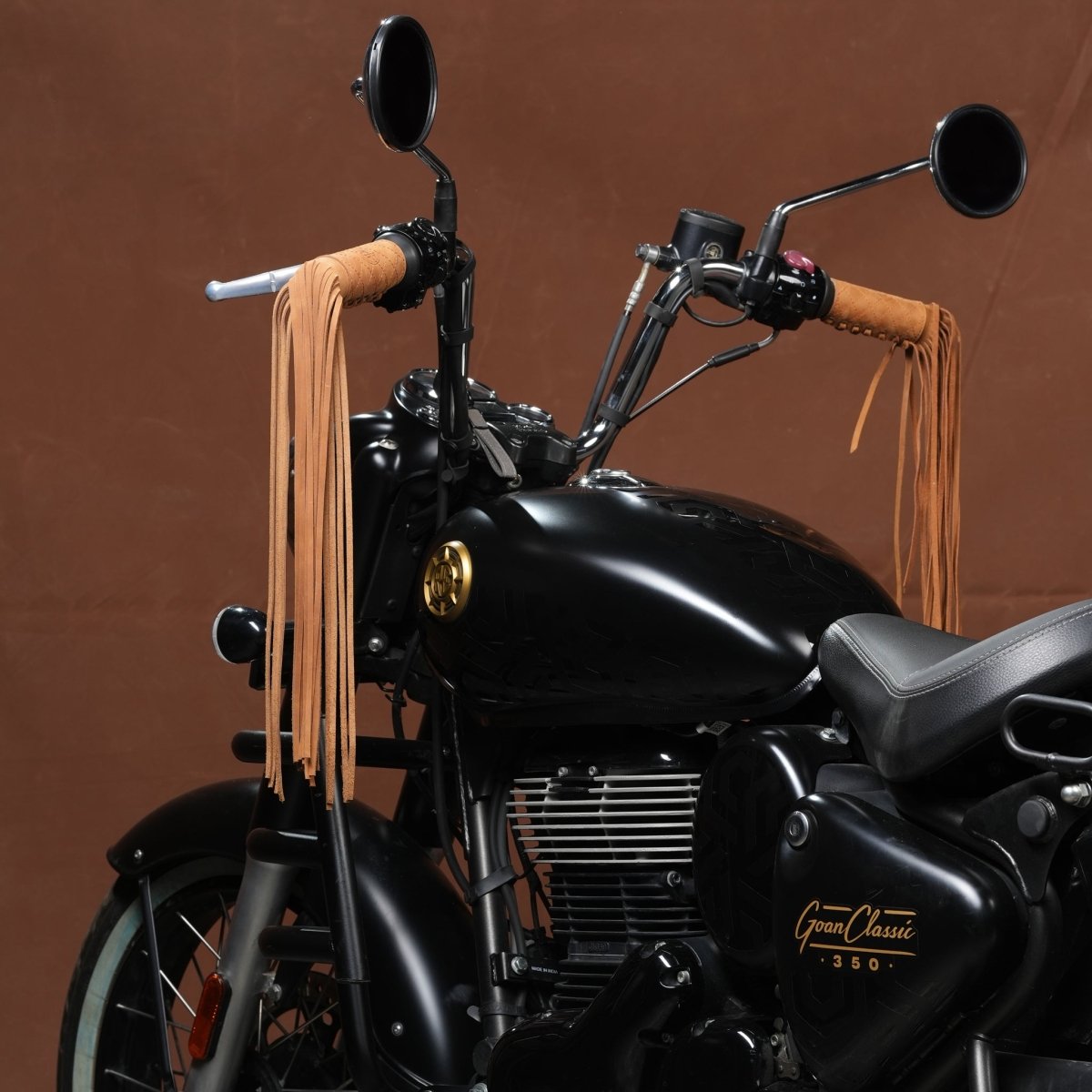 Tasselled Grip Covers (Long) - Tanners Pride (V.C. Exports)