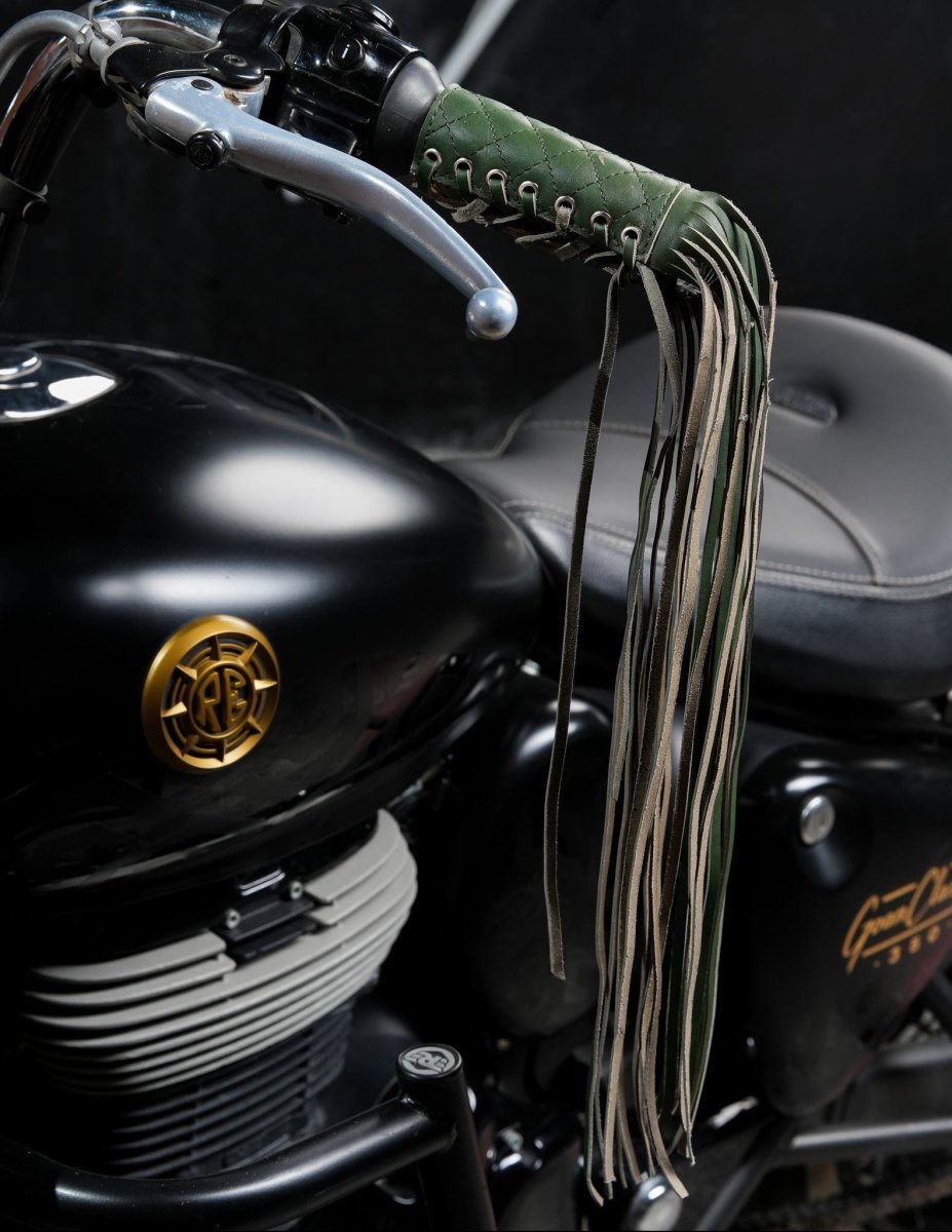 Tasselled Grip Covers (Long) - Tanners Pride (V.C. Exports)