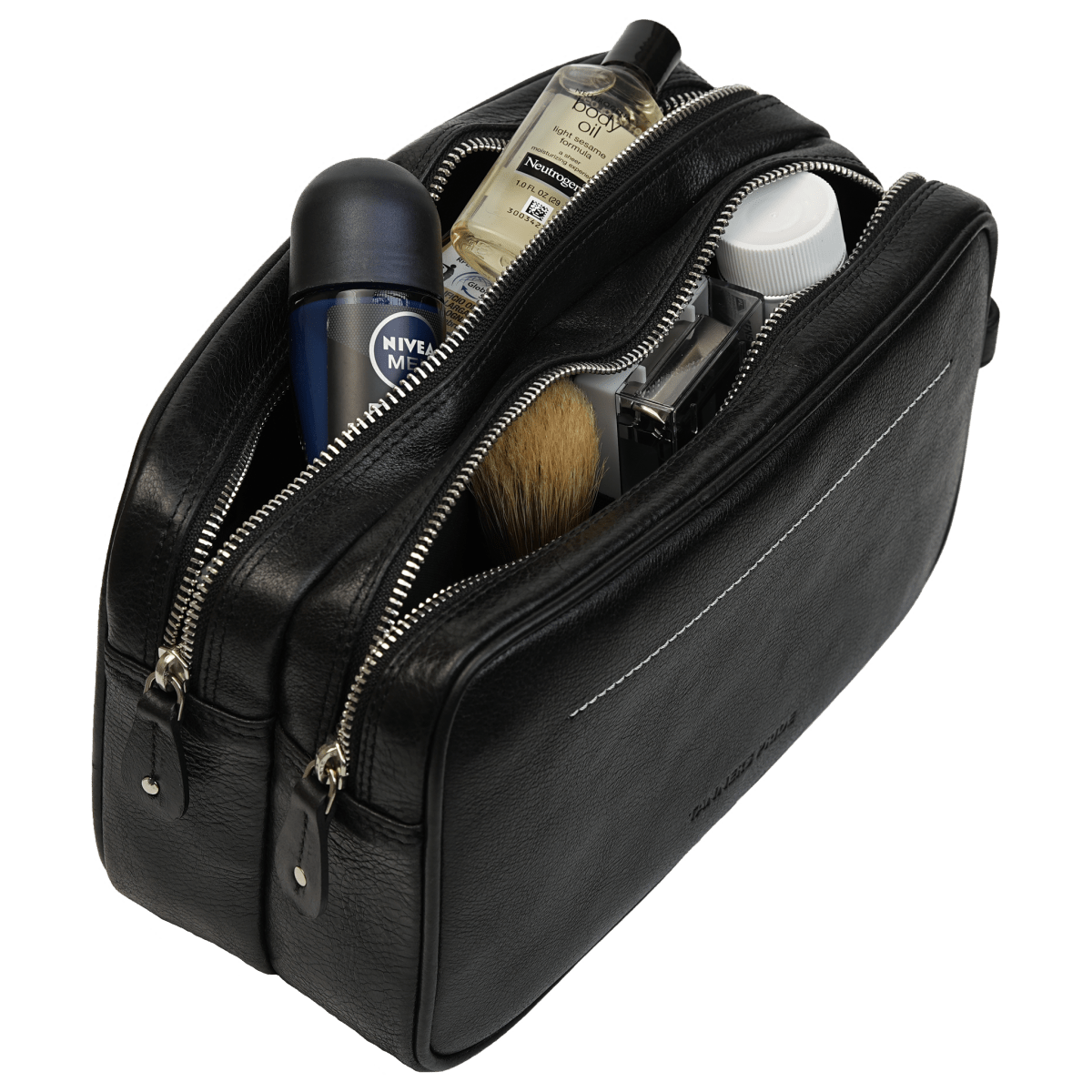 The Ascot Dual Zipped Men’s Case - Tanners Pride (V.C. Exports)