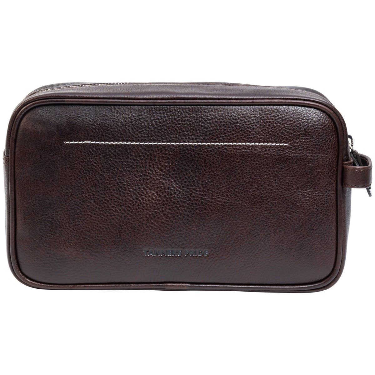 The Ascot Single Zipped Men's Case - Tanners Pride (V.C. Exports)