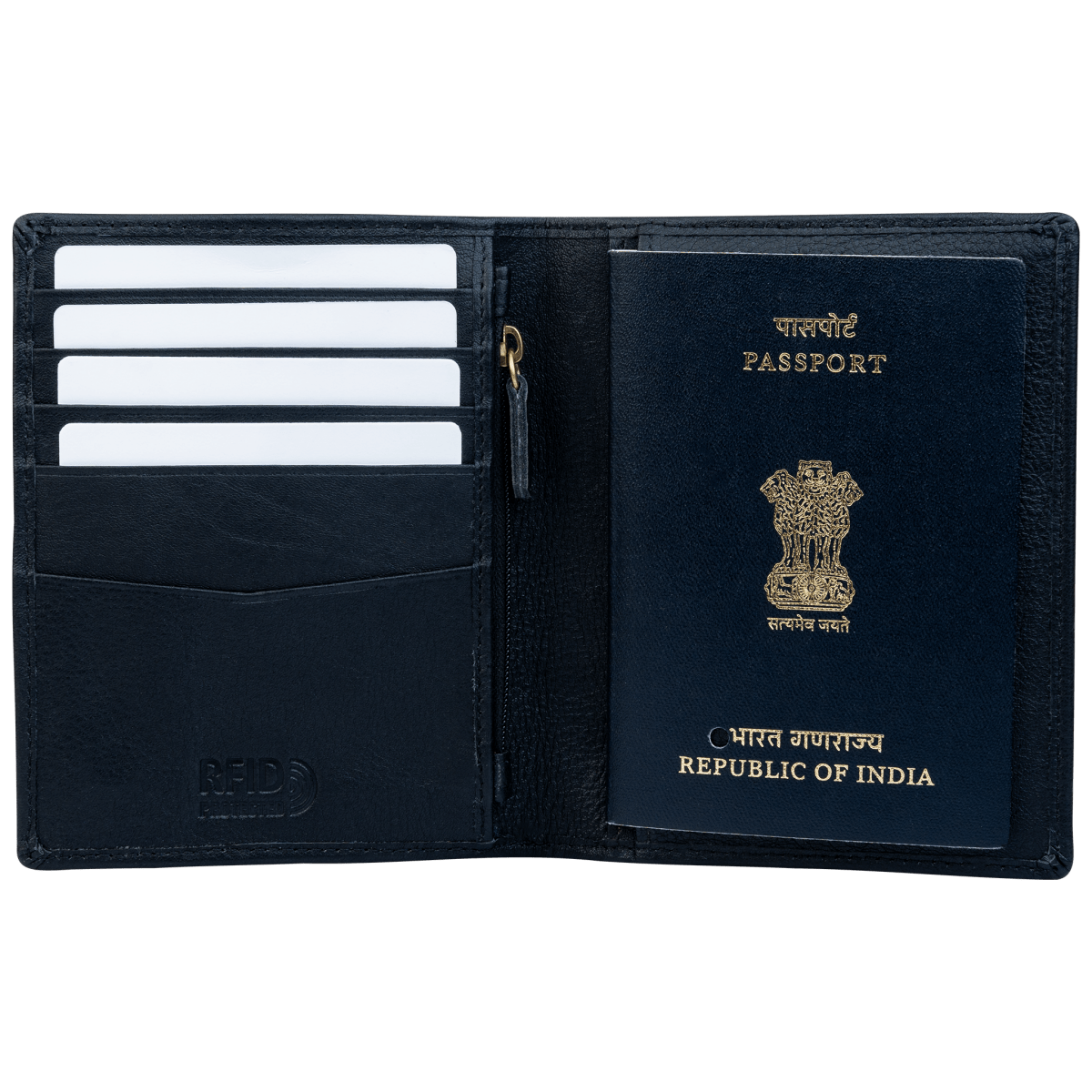 The Quinn Card and Passport Case - Tanners Pride (V.C. Exports)