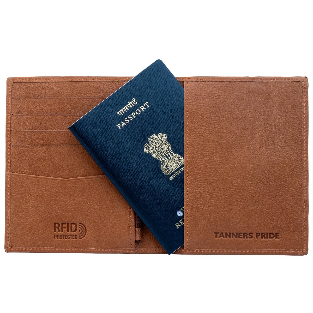 The Quinn Card and Passport Case - Tanners Pride (V.C. Exports)